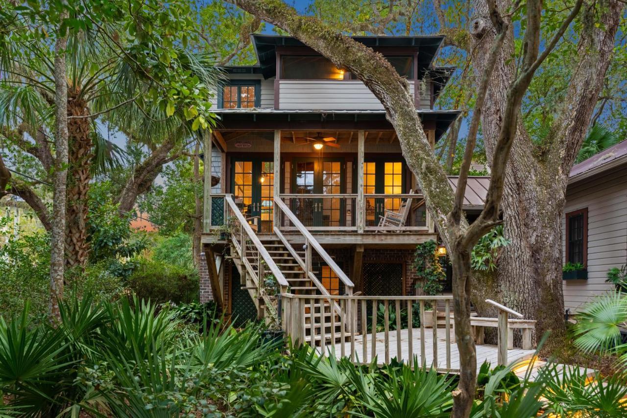 The Treehouse - 116 Florence Street St. Simons Island Eksteriør billede