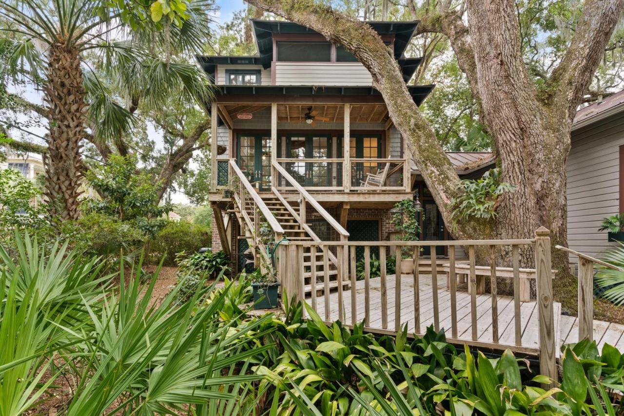 The Treehouse - 116 Florence Street St. Simons Island Eksteriør billede